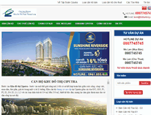 Tablet Screenshot of canhociputra.com